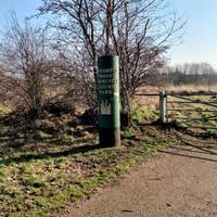Start at the car park in Creamery Road, off Stewarton St, Wishaw. Head through the gate into Greenhead Moss Nature Reserve.