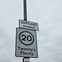 Continue on Cartland Avenue