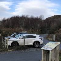 There is also a small area for car parking beside the entrance to the Gwaith Powdwr nature reserve