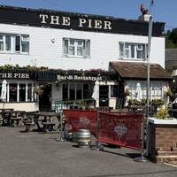 There are a couple of pubs along this stretch of Upnor Road.