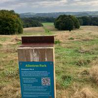 Fixed point #4 is at the southern end of Big Wood, you can download a Big Wood Nature Trail map from the Friends of Allestree Park website