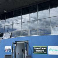 This walk starts at the Leam Lane Library and community centre on Cotemede (129 Cotemede, Gateshead NE10 8QH).