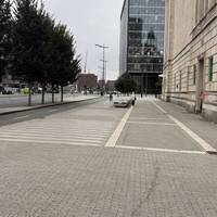 Turn left and walk down the strand towards the Royal Albert Dock