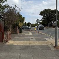 With the timetable in front of you, turn to your right and make your way to Childwall Abbey Road.