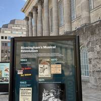 The Town Hall played host to two iconic Black Sabbath homecoming gigs in 1971. Read the boards to learn more about Brum’s musical heritage.