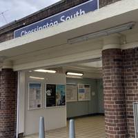 Welcome to Chessington South! This walk exploring local green spaces in Chessington begins at the train station.