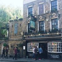 We pass The Prospect of Whitby. A lovely pub that claims to be the site of the oldest riverside tavern, circa 1520