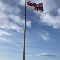 At the bottom of the road pass the Silloth Lifeboat Station.