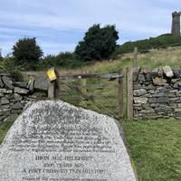 This wee jaunt starts off about 1km from Leswalt (Stranraer DG9 0RH). It’s a very short walk, we’re here for the views and a picnic really.