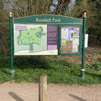 Take a stroll around Bouskell Park and learn more about the history of this park .