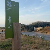 Welcome to Lifeboat Road car park, Formby! I hope you’re excited for a beach walk.