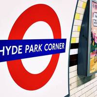 Start at Hyde Park Corner Underground Station.