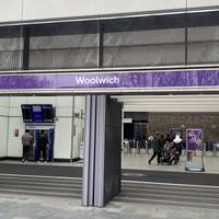 Welcome to this waterside walk around Woolwich. This jaunt begins at the Woolwich Elizabeth Line station.