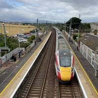 The line has a 15-minute service to Scotland’s capital city, as well as links east to North Berwick and beyond.
