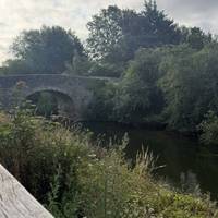 Head out of the car park via a path into the lock area. Walk towards the river. Left is the bridge over Culham Cut.