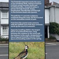 And a little about the unique Sandlings Walk. You may wish to explore the marshes, but for this walk we are heading into town.