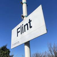 Welcome to Flint Station! Served by Transport for Wales trains from Birmingham, Manchester, and Holyhead, it’s easy to get here by train.