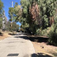 This route is paved so good for prams and little ones.