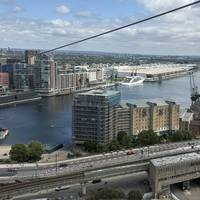 Heading into the docklands area near the excel centre.