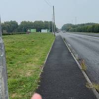 Walk to the crossing point