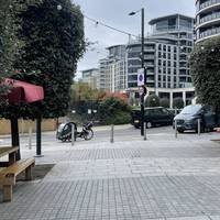 Walk through the pedestrian area and turn left onto Townmead Road