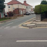 Turn right onto Parkside then left onto Oak Road.