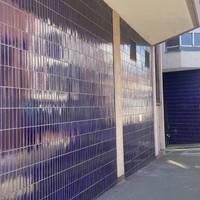 Back down the road and to the end of Cannon Street you’ll discover this blue tiled wall, perfect for photoshoots!