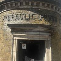 This is the old foot tunnel now used for utilities. This short lived tunnel is the first of three, the other two still in use.