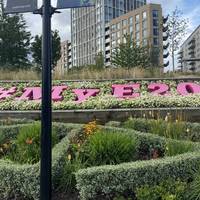 When the Olympic Park opened it was given the new postcode of E20... the same one as Walford in Eastenders.