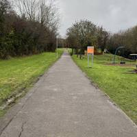 Keep walking on this path along the top of the ridge