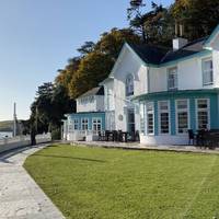 Start at the Portmeirion Hotel and head along the estuary. Please note that the beach later on this walk is not dog-friendly.