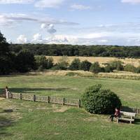 The views across the plains and forest made for an excellent place view the royal hunt. The plains are fab for kite flying (and walks!)