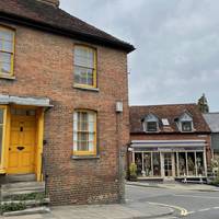 Cross the main road when safe to do so and turn left down June Lane.