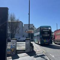 Turn immediately left onto Terminus Road.