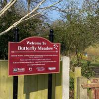 Welcome to this puzzle trail around the Butterly Meadow.