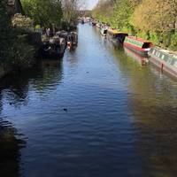 The first thing you get to see is a view over Regent's Canal