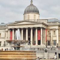 On the right is The National Gallery. Founded in 1824, it houses a collection of over 2,300 paintings and is free for all.