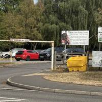 Start at the entrance to Woodgate Valley Country Park on Clapgate Lane.