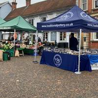 It has been a market town since 1285 & there is still a market every Tuesday & Saturday. It’s super popular with residents & visitors.