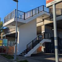 Welcome to Hilsea Station! Begin your journey by turning right onto Airport Service Road.