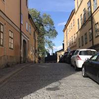 The cobbled stones throughout this part of the city are beautiful, but watch your step.