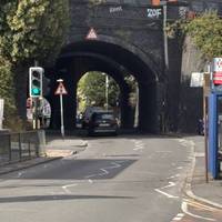 Or a traffic light pedestrian crossing on Church Hill