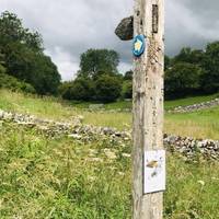 The walk starts at Monyash, close to the Lathkill Dale campsite. There are public toilets to the right of the footpath