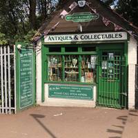 When you come to the main road - and the adorable antiques shop - turn right on to Court Road.