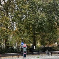 Up ahead is St James’ Square Gardens where we’re headed to next. Cross the road and make your way into the square.