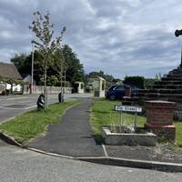 Start your walk from the bus stops on Lady Green Lane.