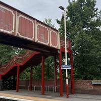 Start this walk at Blaydon train station. If coming from Newcastle, cross over the bridge to platform one.