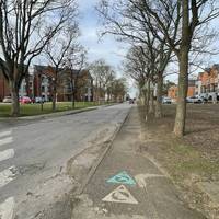 Turn right up Westover Street.