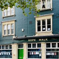 This tour of East Street starts at the Rope Walk pub. It’s no ordinary pub but an an art, community and music hub too. Do visit!