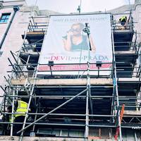 Behind this scaffold is the Grade 2 Listed Dominican Theatre. Once the site of The Great Beer Flood. A story worth looking up.